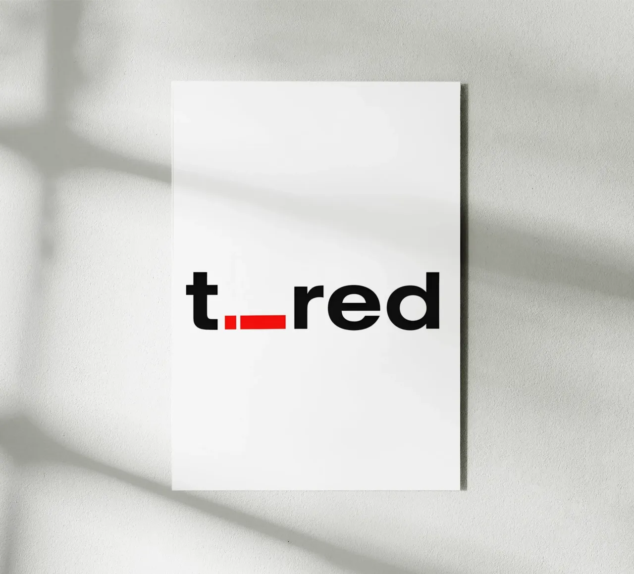 t._red alluminio dibond da Type & Tape