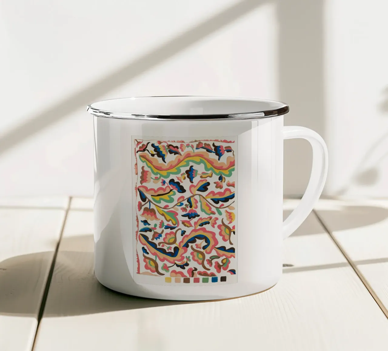 Colcha tazza in smalto da vintageshop
