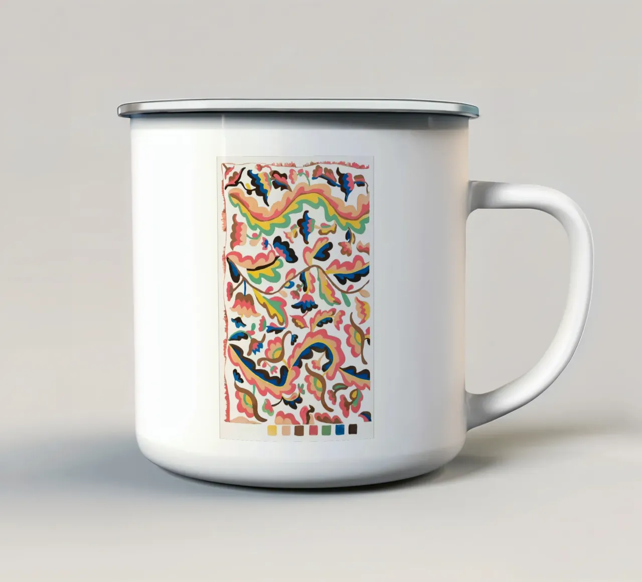Colcha tazza in smalto da vintageshop