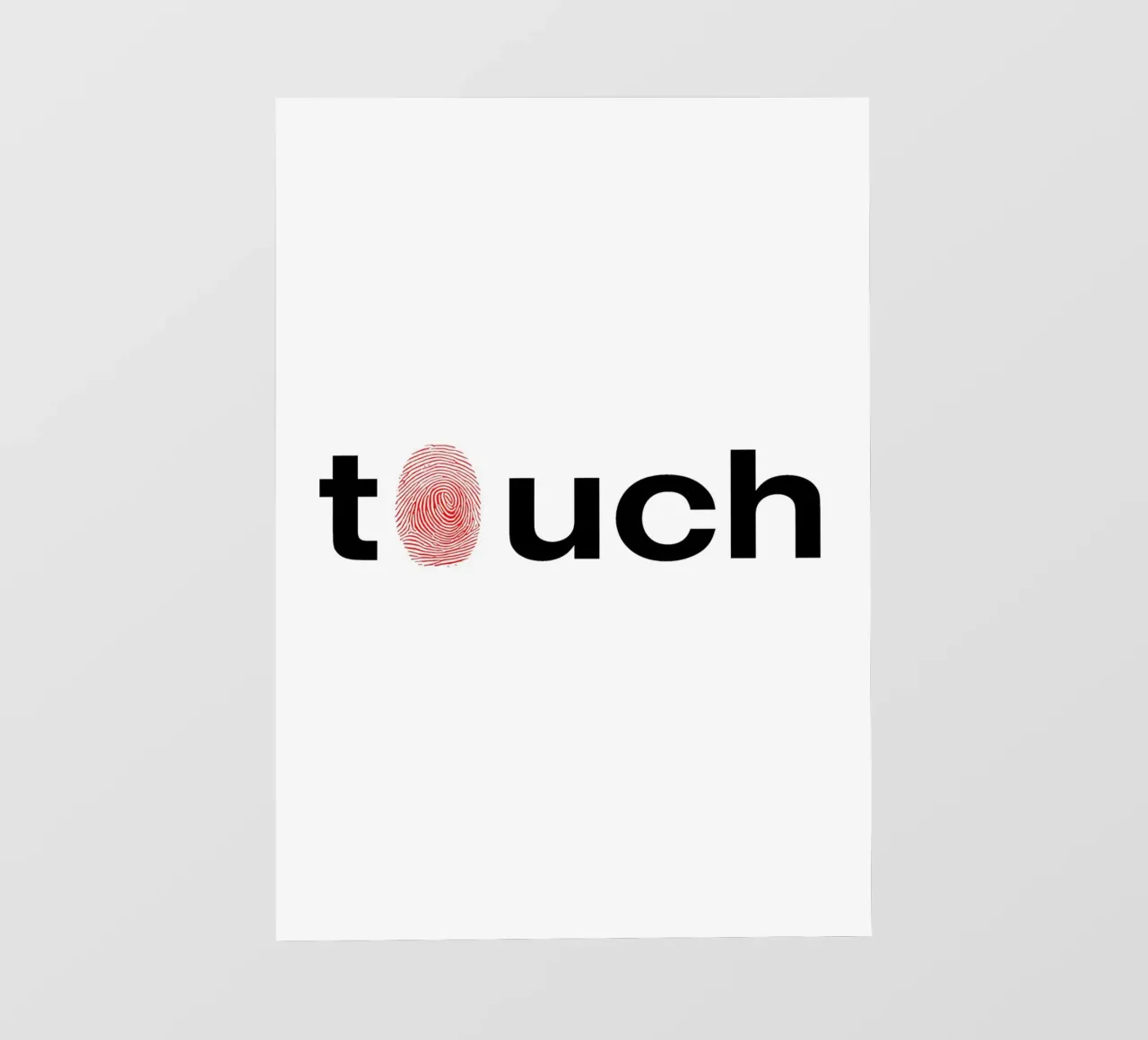 touch pellicola backlit da Type & Tape