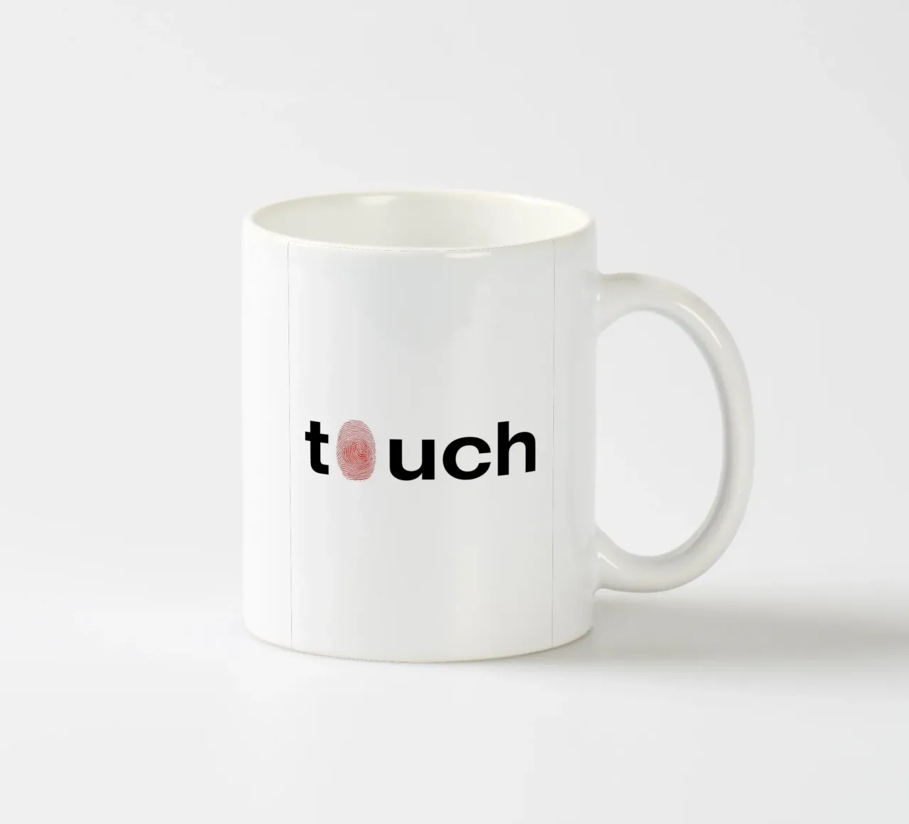 touch tazza in ceramica da Type & Tape