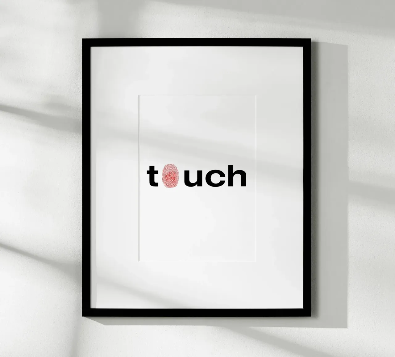 touch poster da Type & Tape