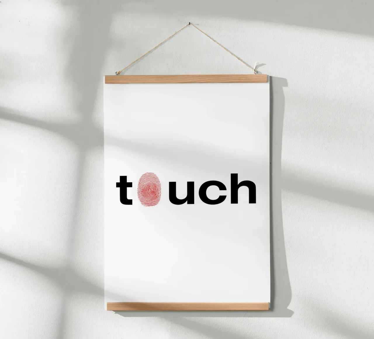 touch poster da Type & Tape