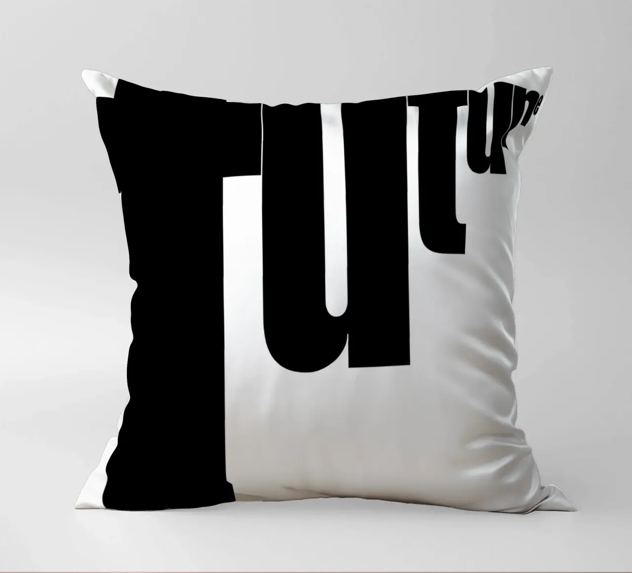 future cuscino da Type & Tape