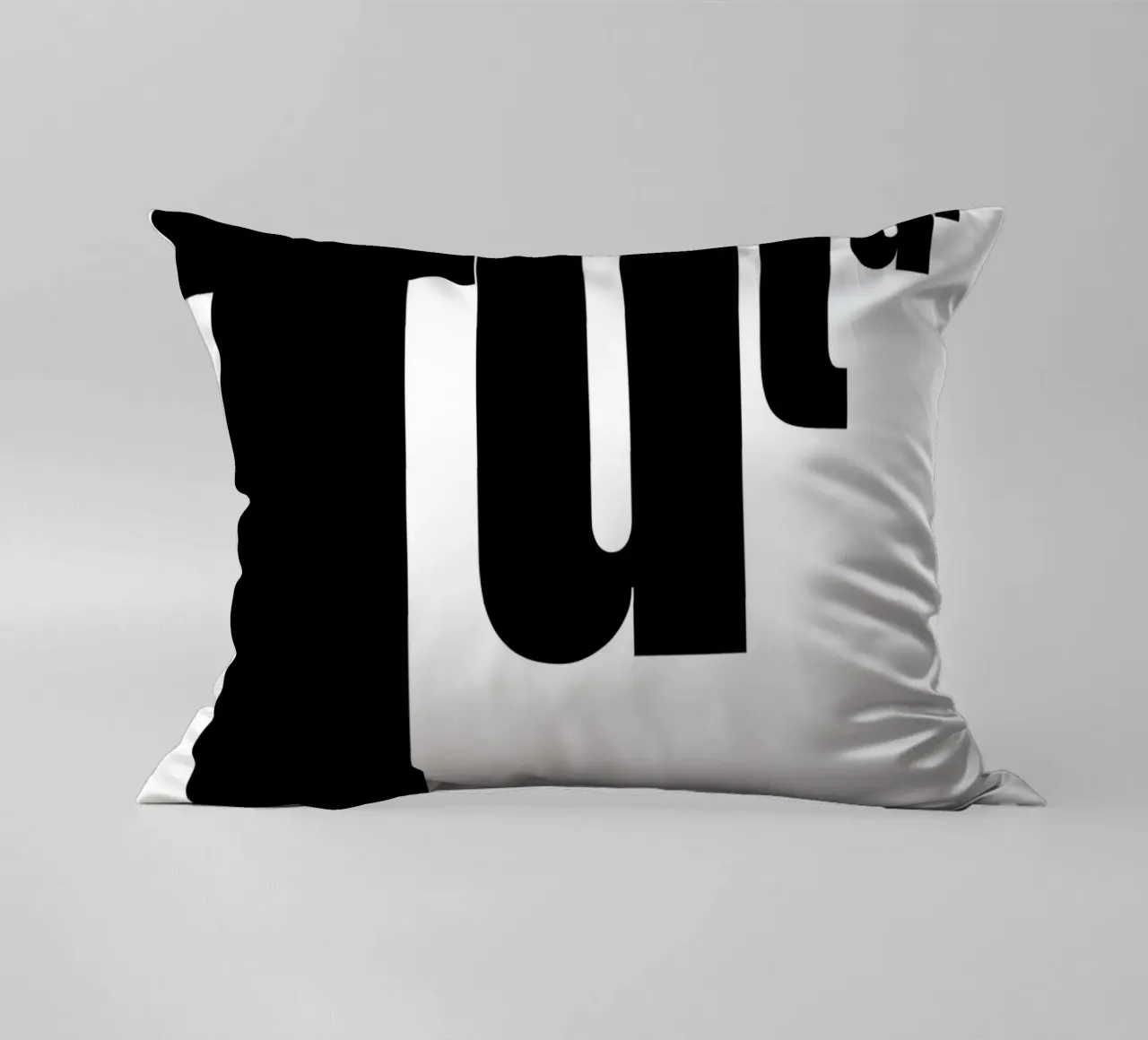 future cuscino da Type & Tape