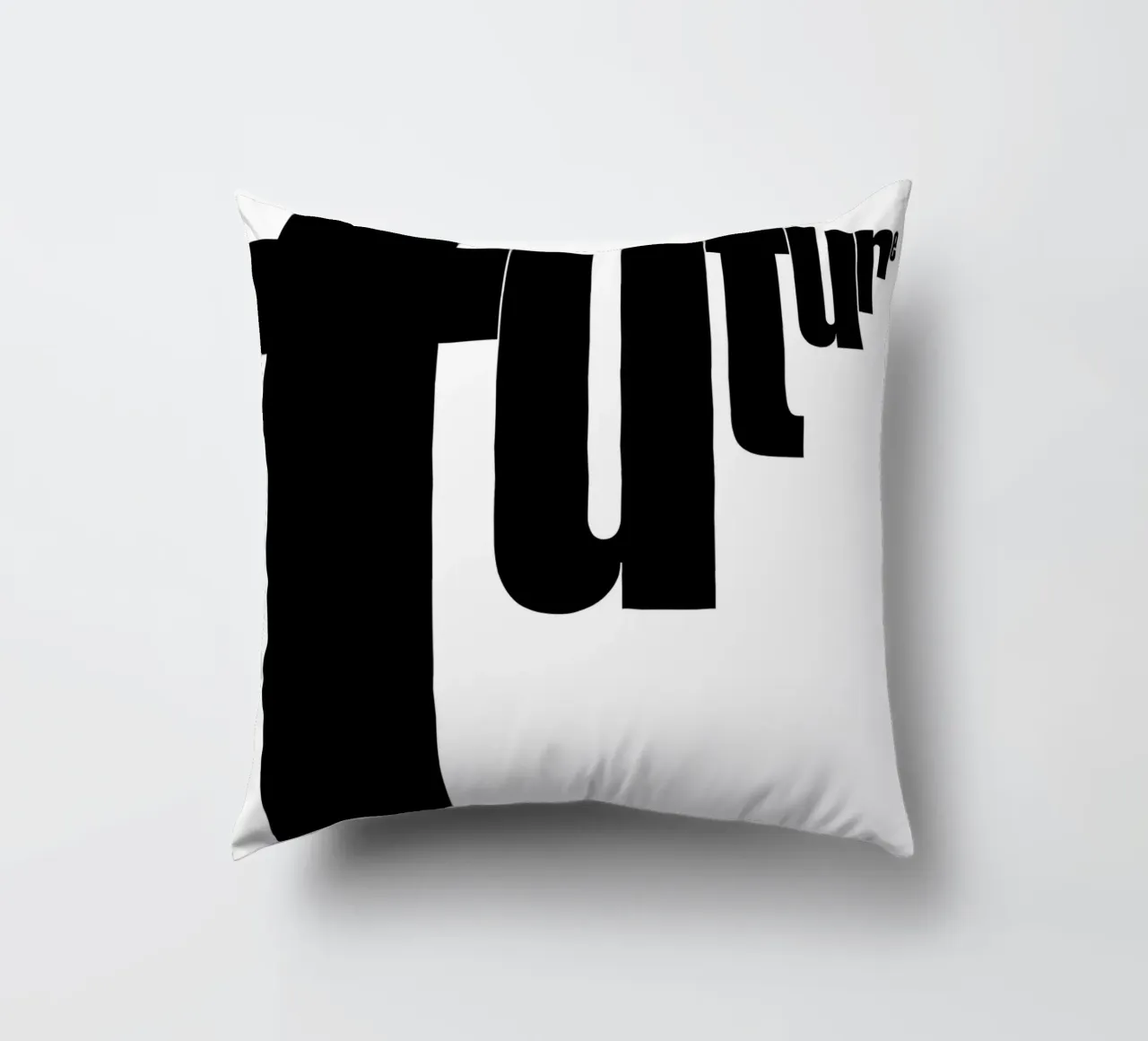 future cuscino da Type & Tape