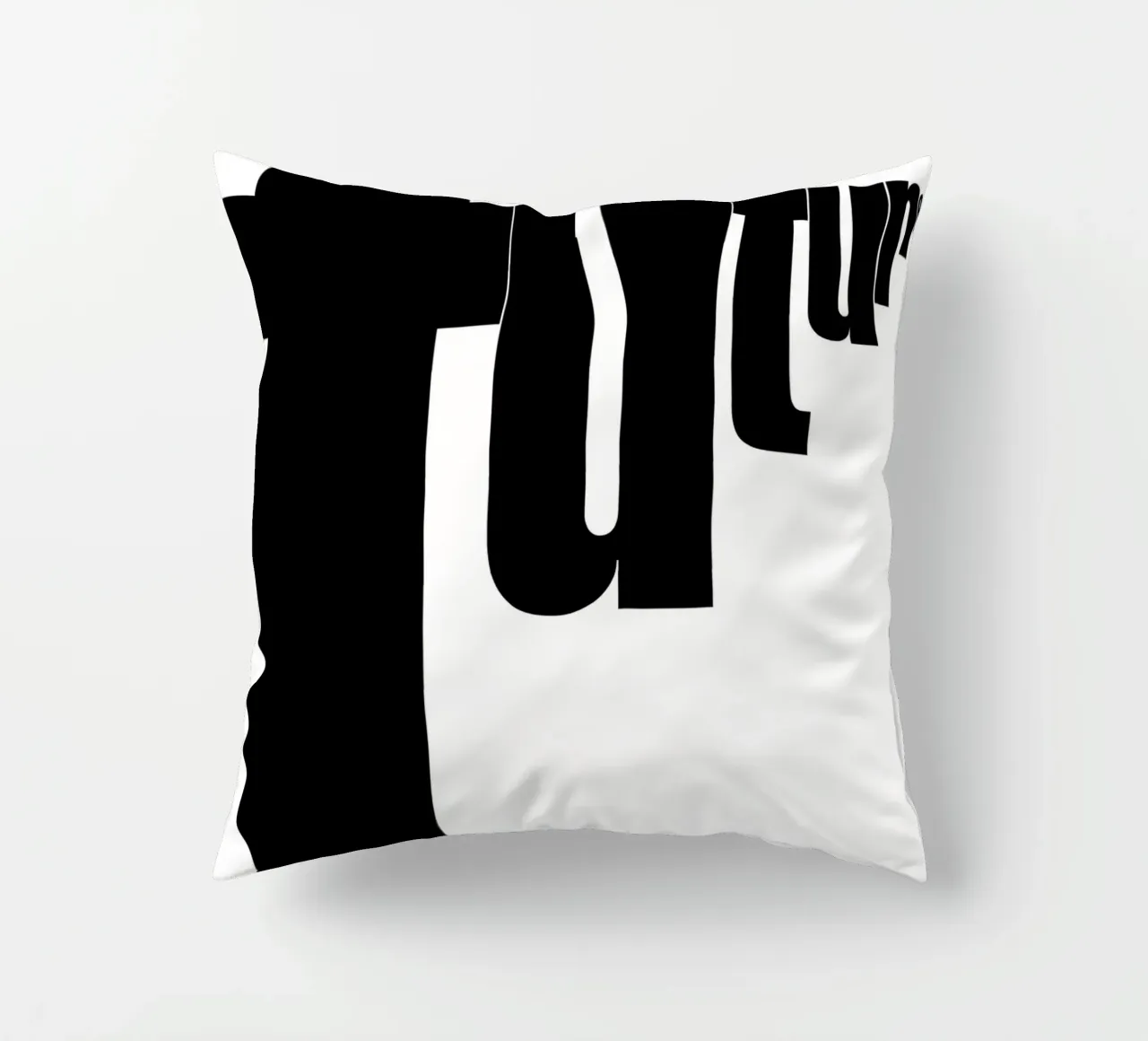 future cuscino da Type & Tape