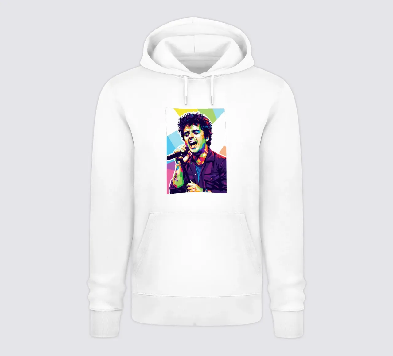 Billie Joe Armstrong - Green Day #3 felpa con cappuccio da Hantamrata