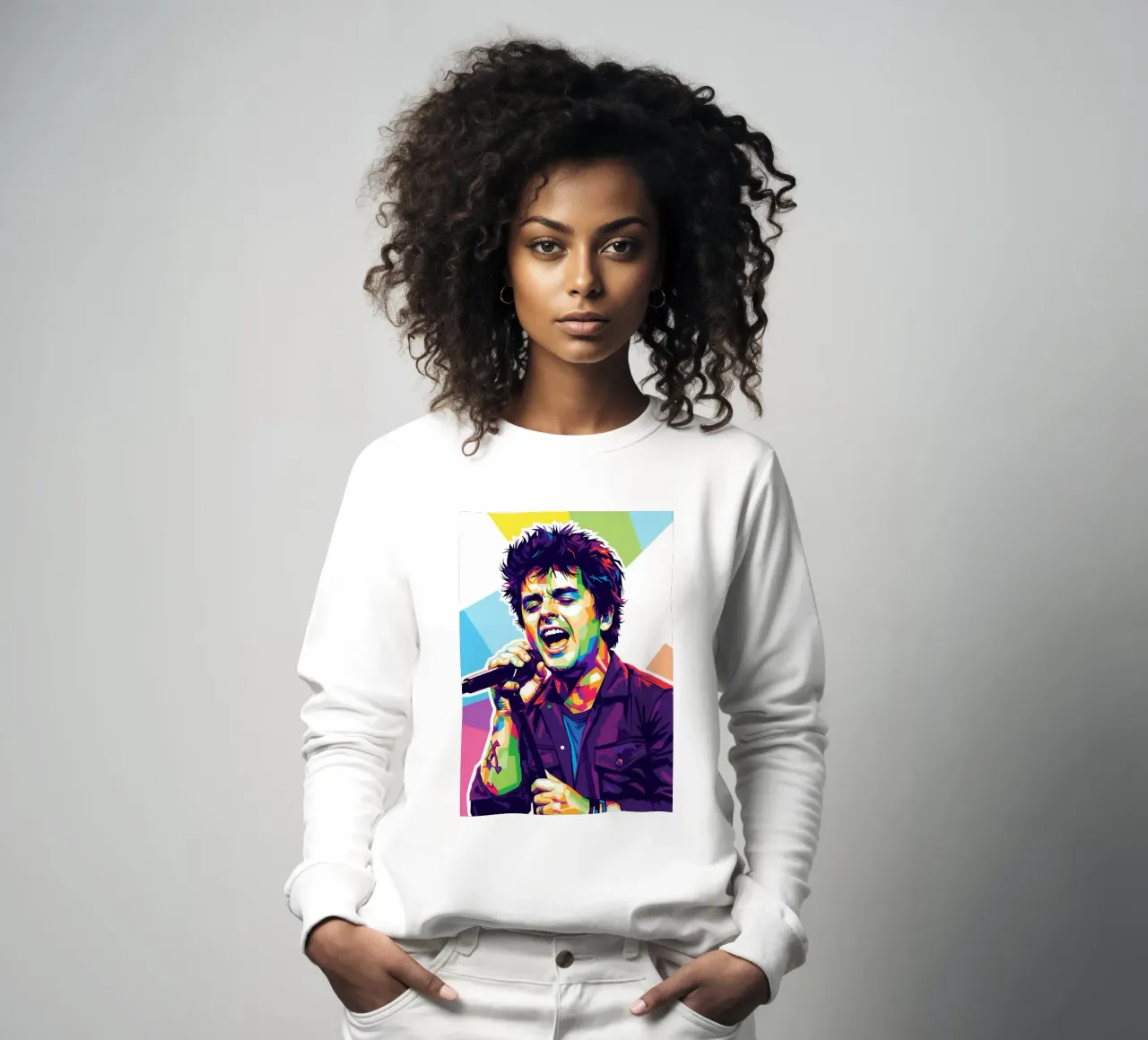 Billie Joe Armstrong - Green Day #3 felpa da Hantamrata