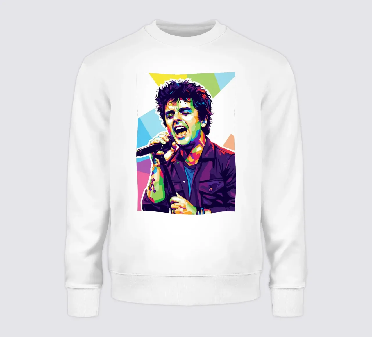 Billie Joe Armstrong - Green Day #3 felpa da Hantamrata
