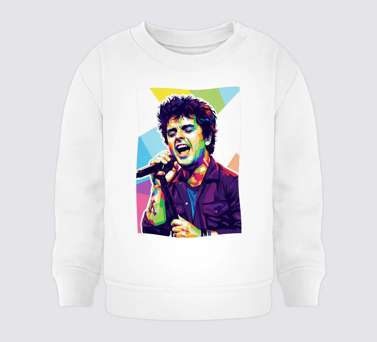 Billie Joe Armstrong - Green Day #3 felpa neonato da Hantamrata