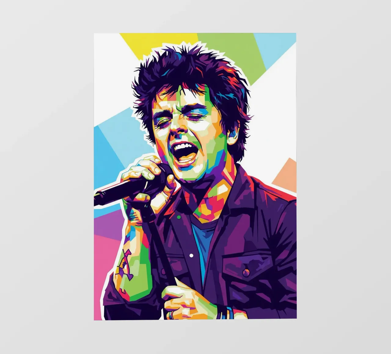 Billie Joe Armstrong - Green Day #3 pellicola backlit da Hantamrata