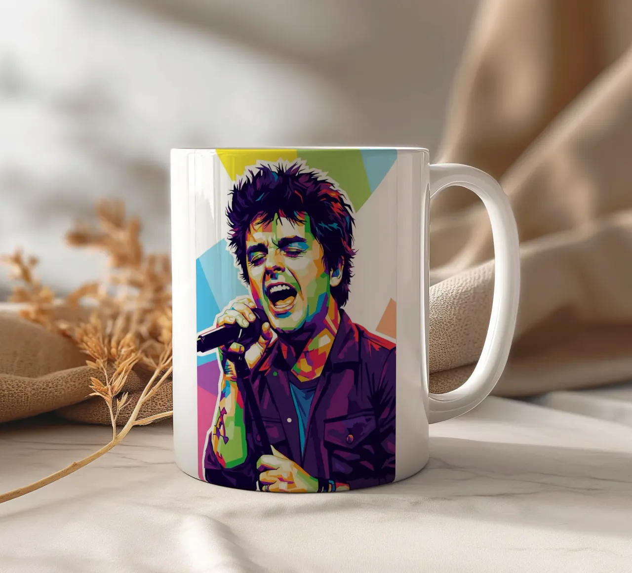 Billie Joe Armstrong - Green Day #3 tazza in ceramica da Hantamrata