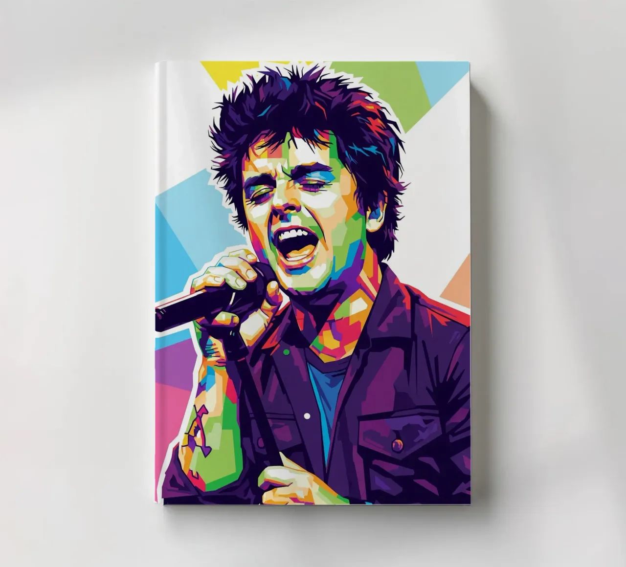 Billie Joe Armstrong - Green Day #3 notebook by Hantamrata
