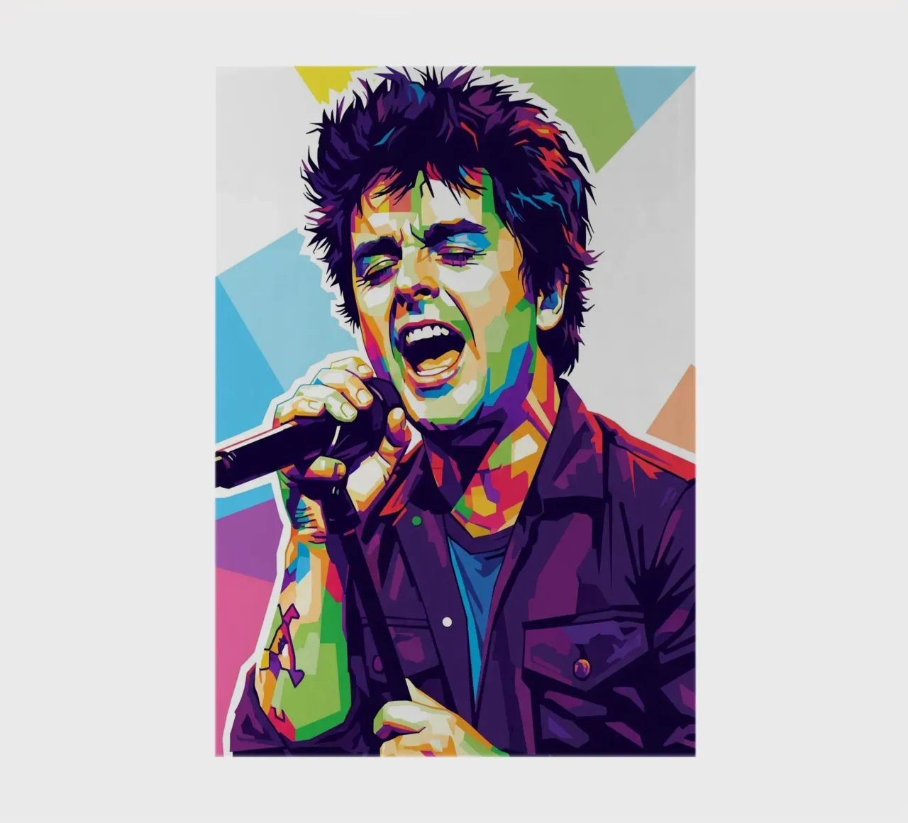 Billie Joe Armstrong - Green Day #3 notebook by Hantamrata