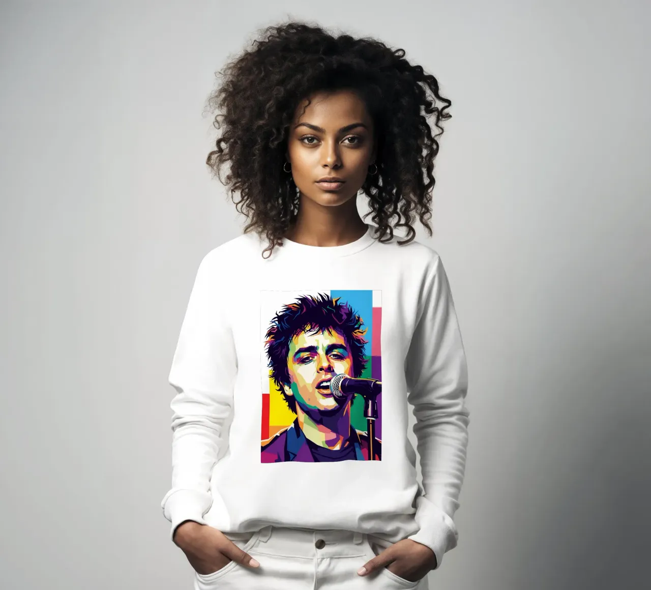 Billie Joe Armstrong - Green Day #4 felpa da Hantamrata