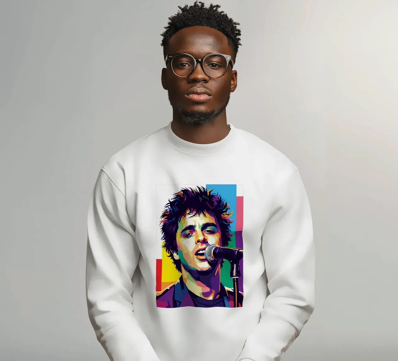 Billie Joe Armstrong - Green Day #4 felpa da Hantamrata