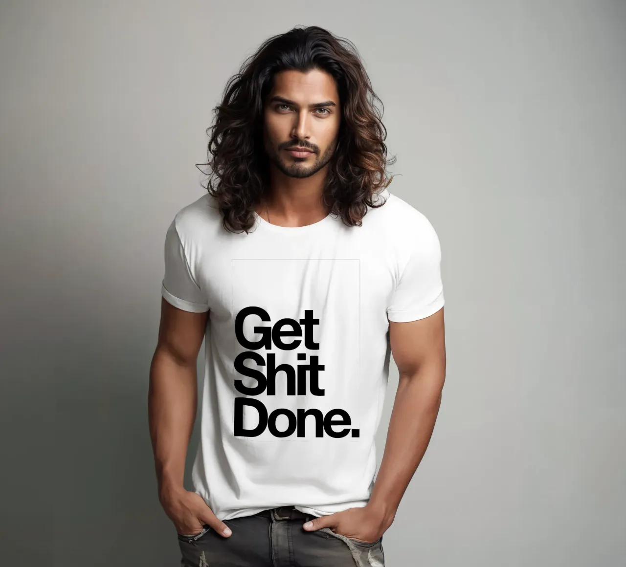 Get Shit Done t-shirt da Type & Tape