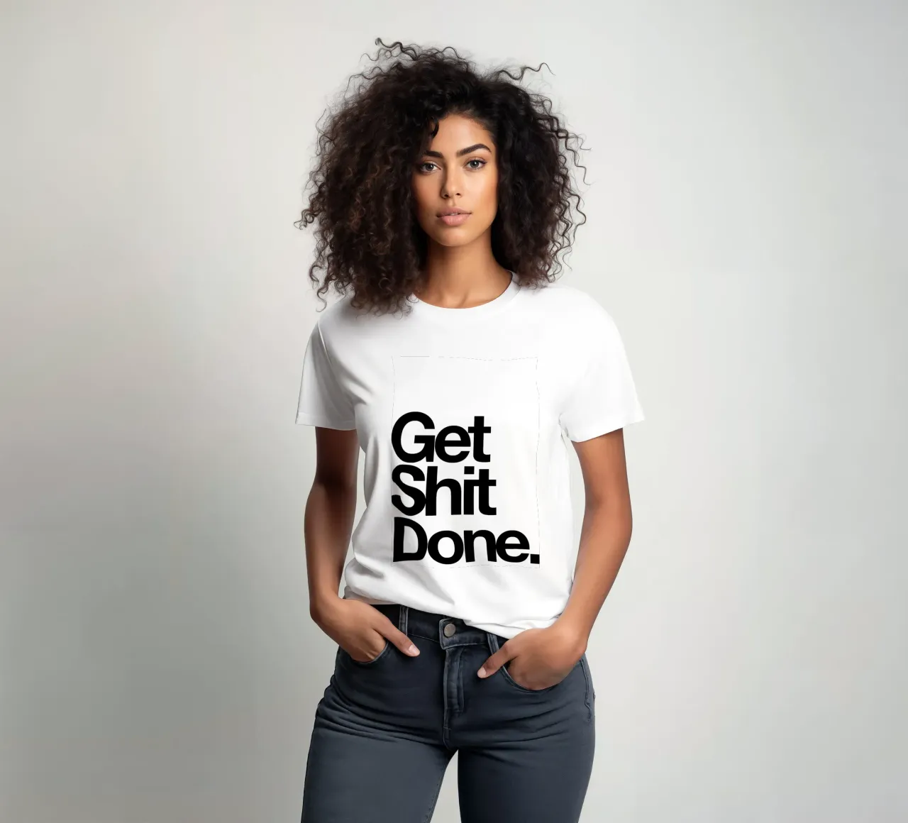 Get Shit Done t-shirt da Type & Tape
