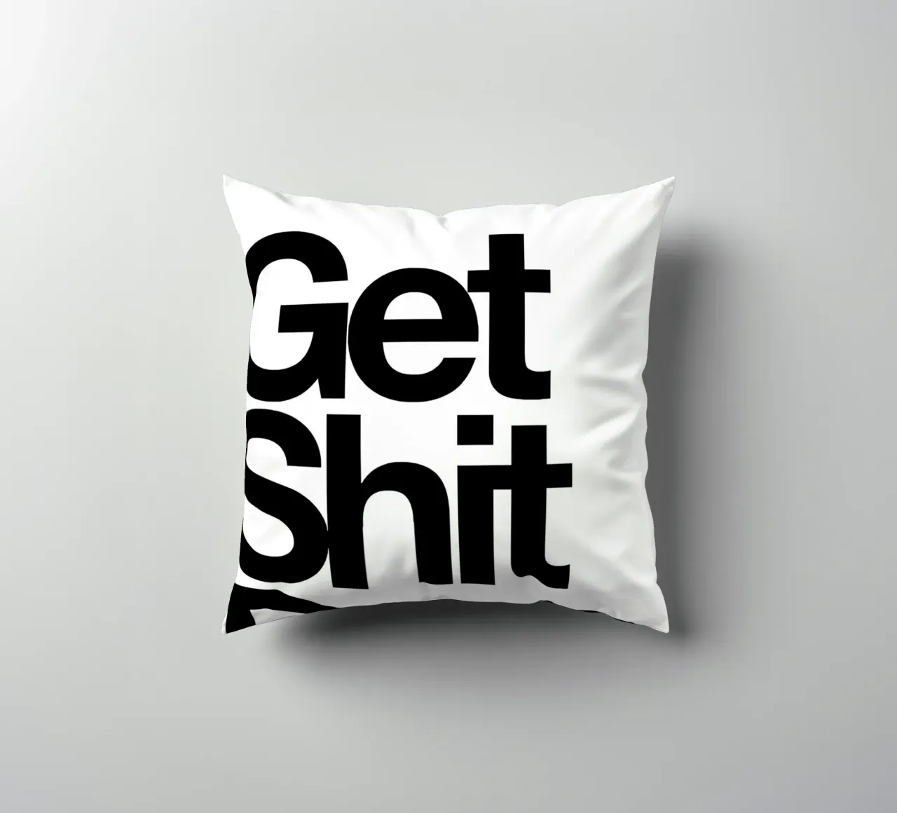 Get Shit Done cuscino da Type & Tape