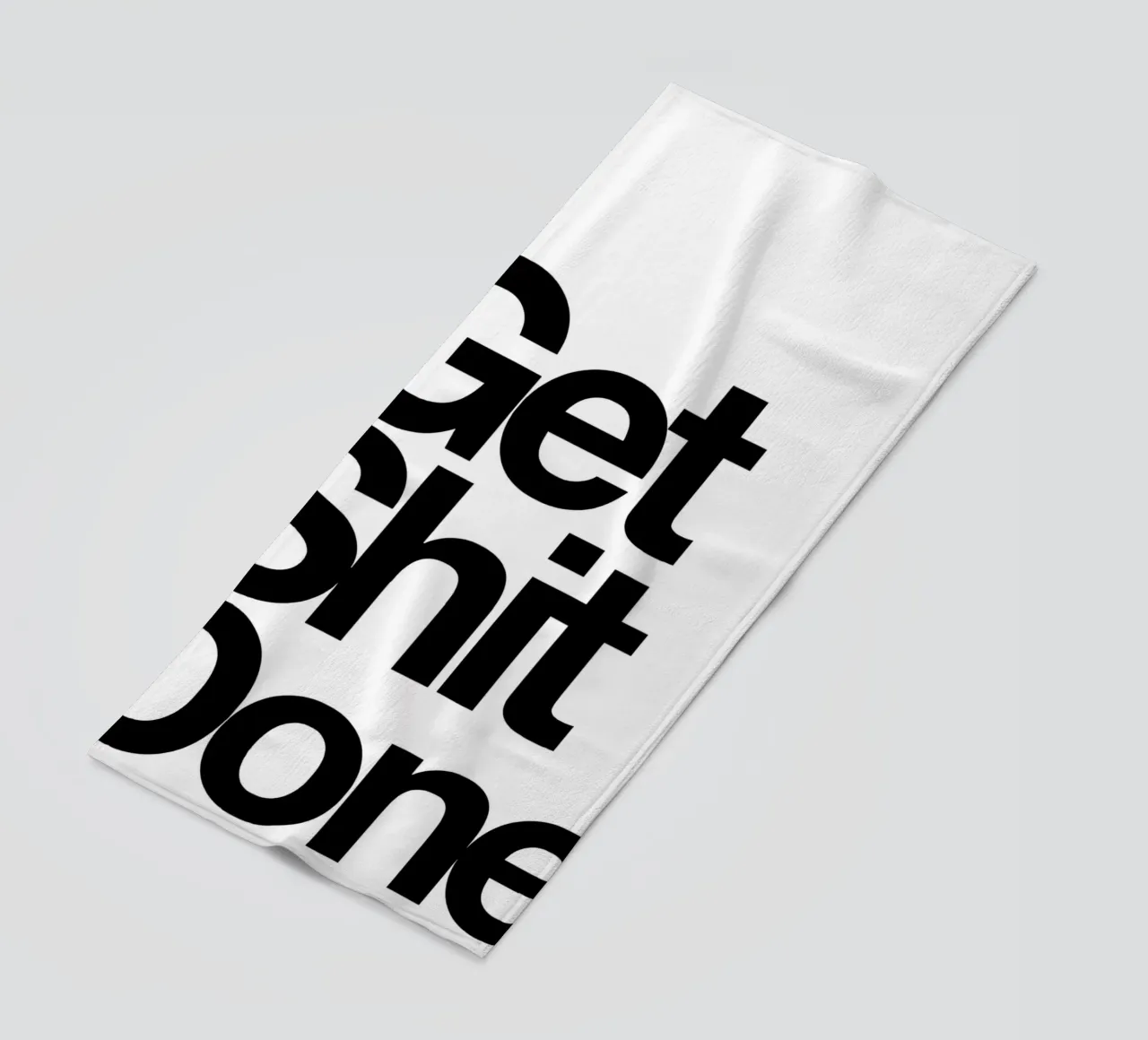 Get Shit Done telo mare da Type & Tape