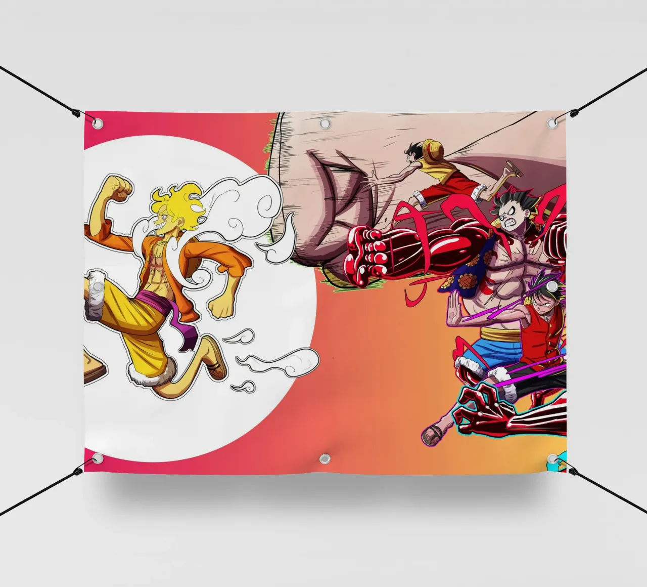 Monkey D Luffy Transform telo in pvc da Musadad Shop