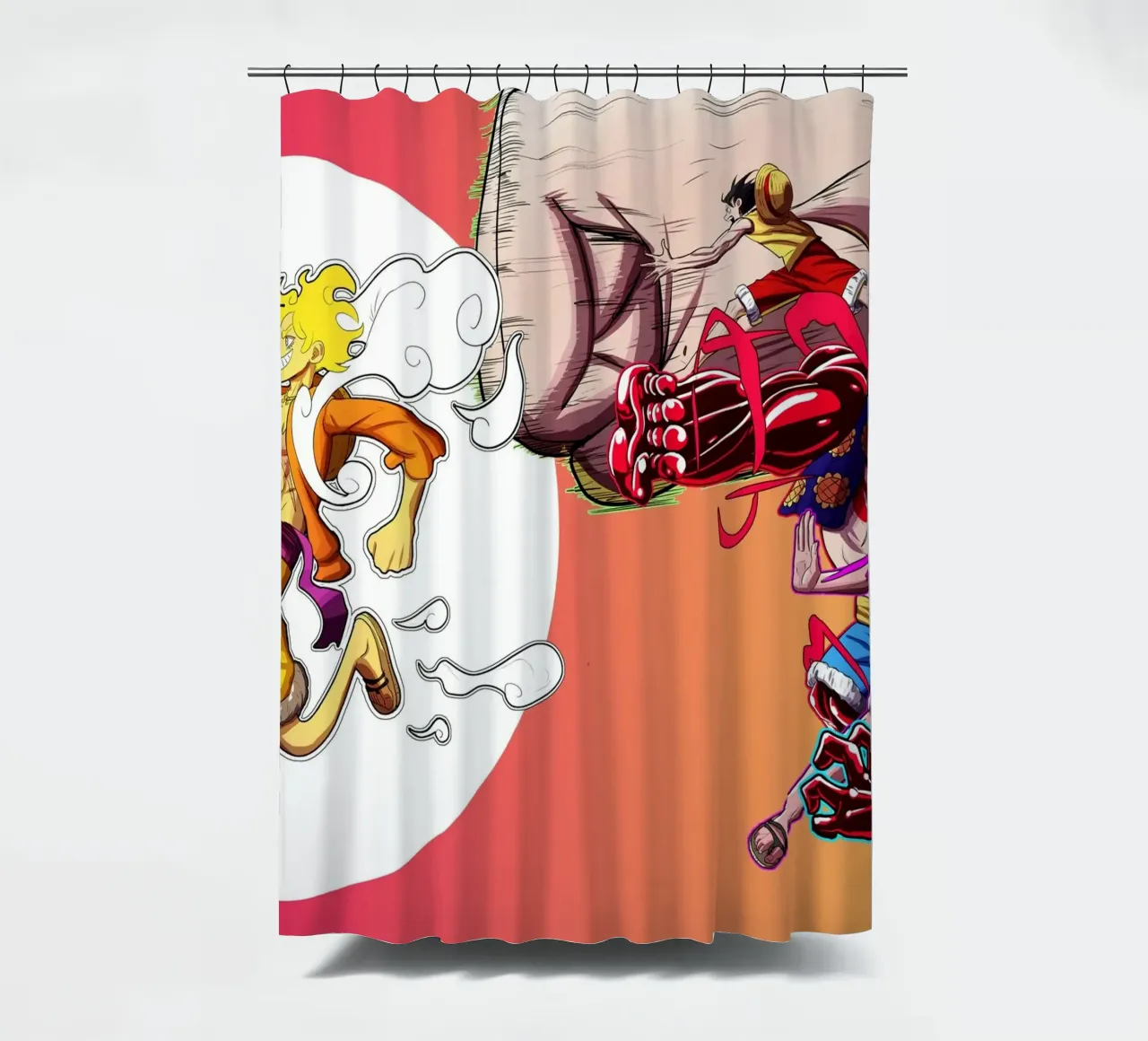 Monkey D Luffy Transform tenda da doccia da Musadad Shop