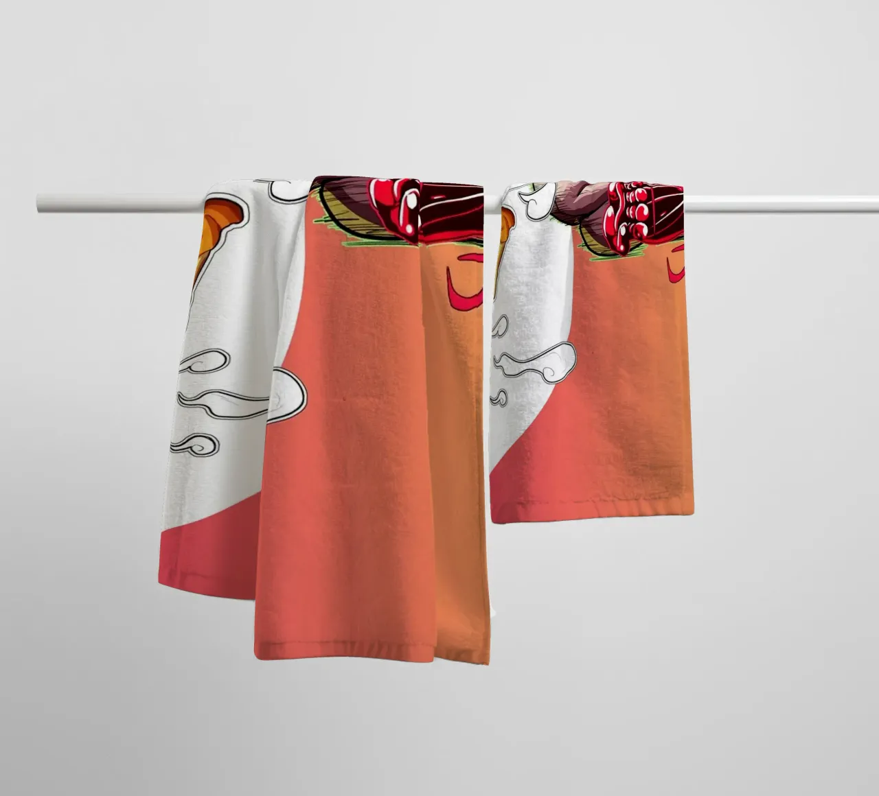 Monkey D Luffy Transform towel by Musadad Shop