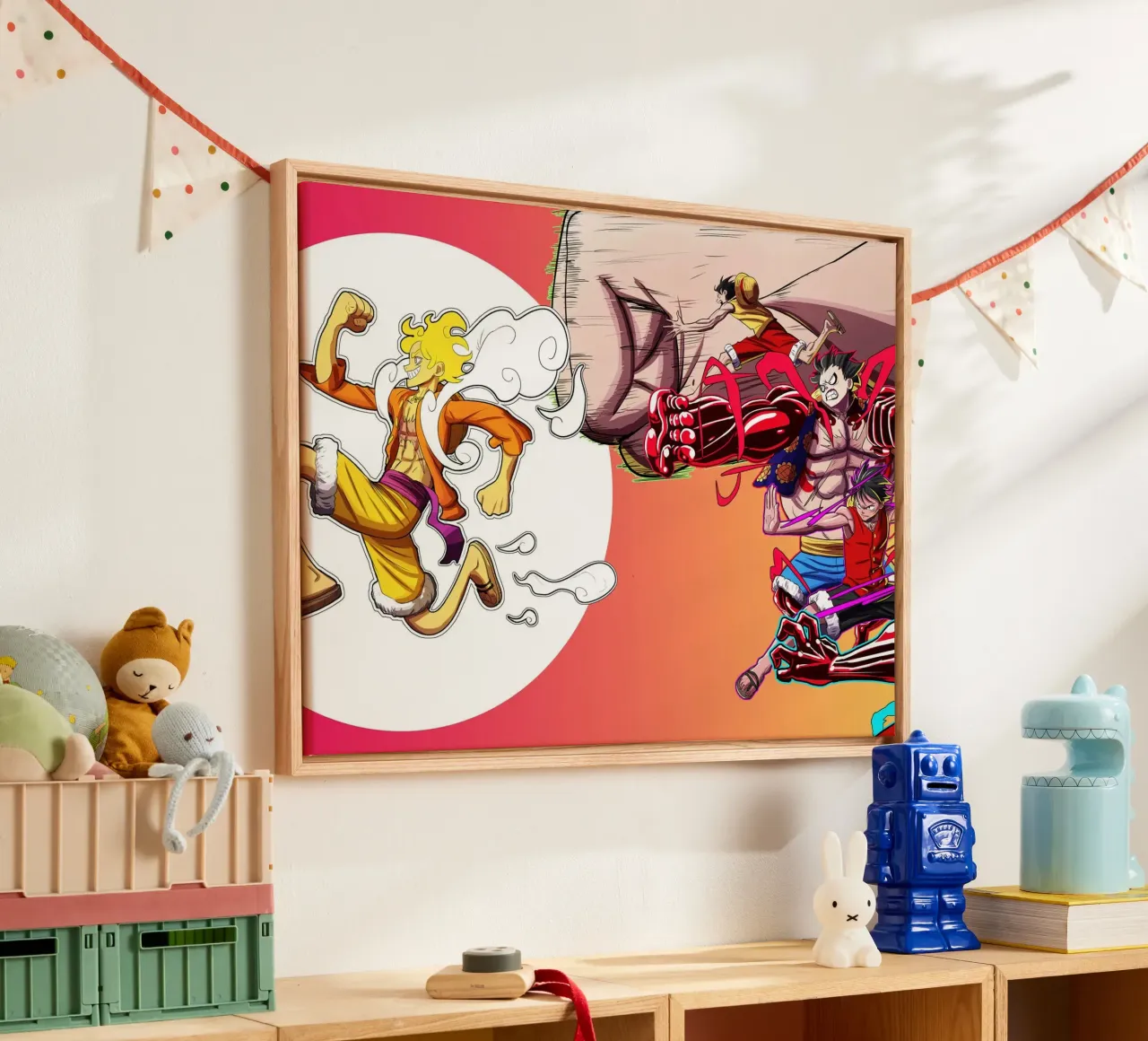 Monkey D Luffy Transform metacrilato de Musadad Shop
