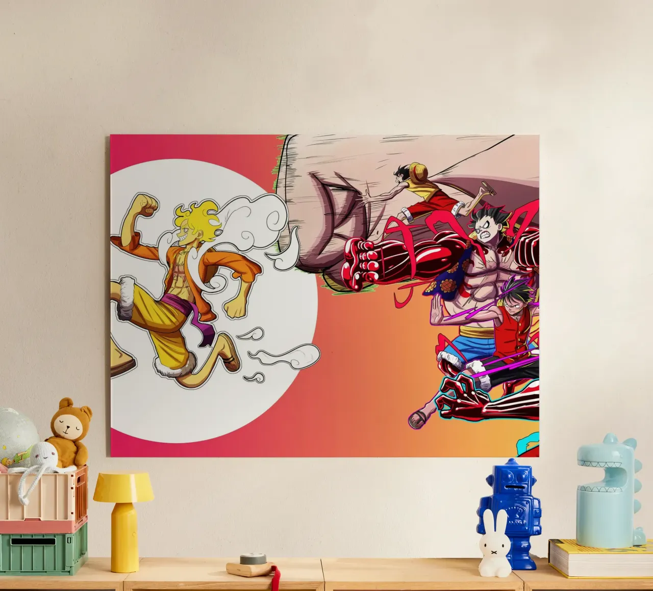 Monkey D Luffy Transform metacrilato de Musadad Shop