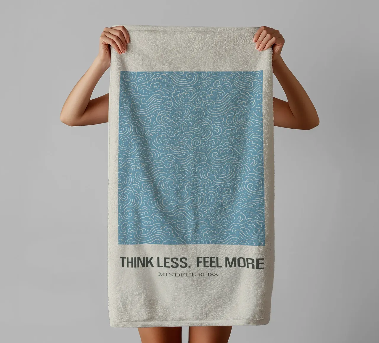 Mindful Flow towel by SMPLE