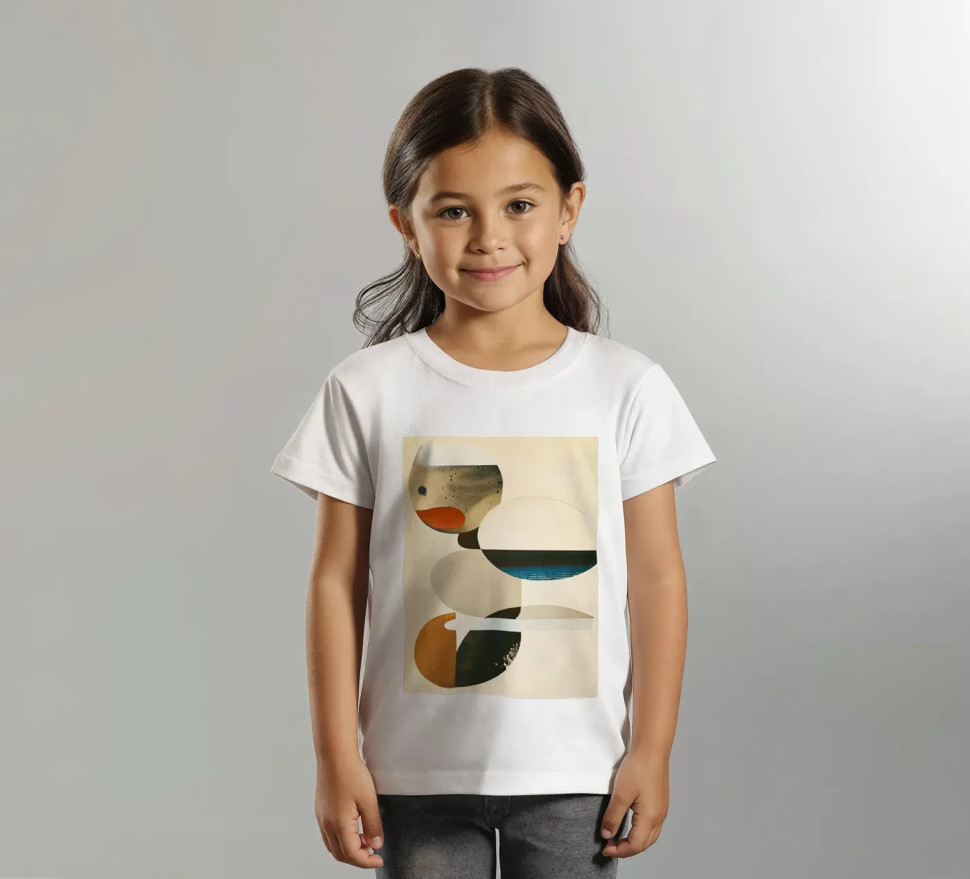 Door zachte ruimte kinder t-shirt van Rustic Grace Studio 02