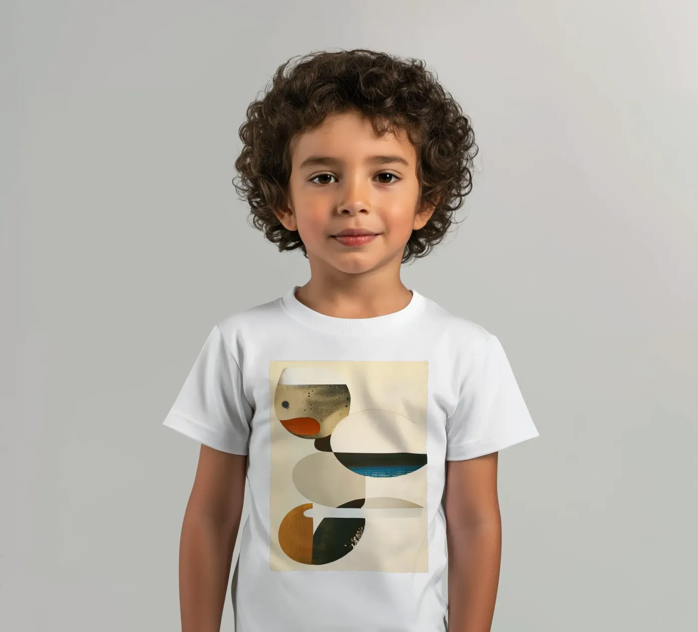 Door zachte ruimte kinder t-shirt van Rustic Grace Studio 02