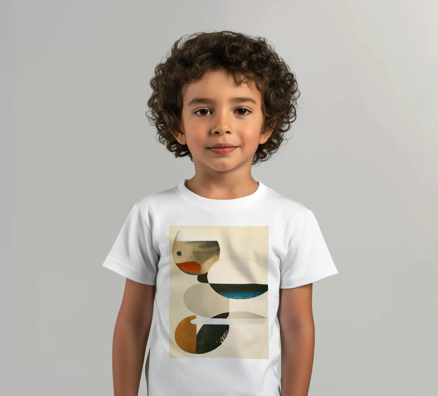 Door zachte ruimte kinder t-shirt van Rustic Grace Studio 02