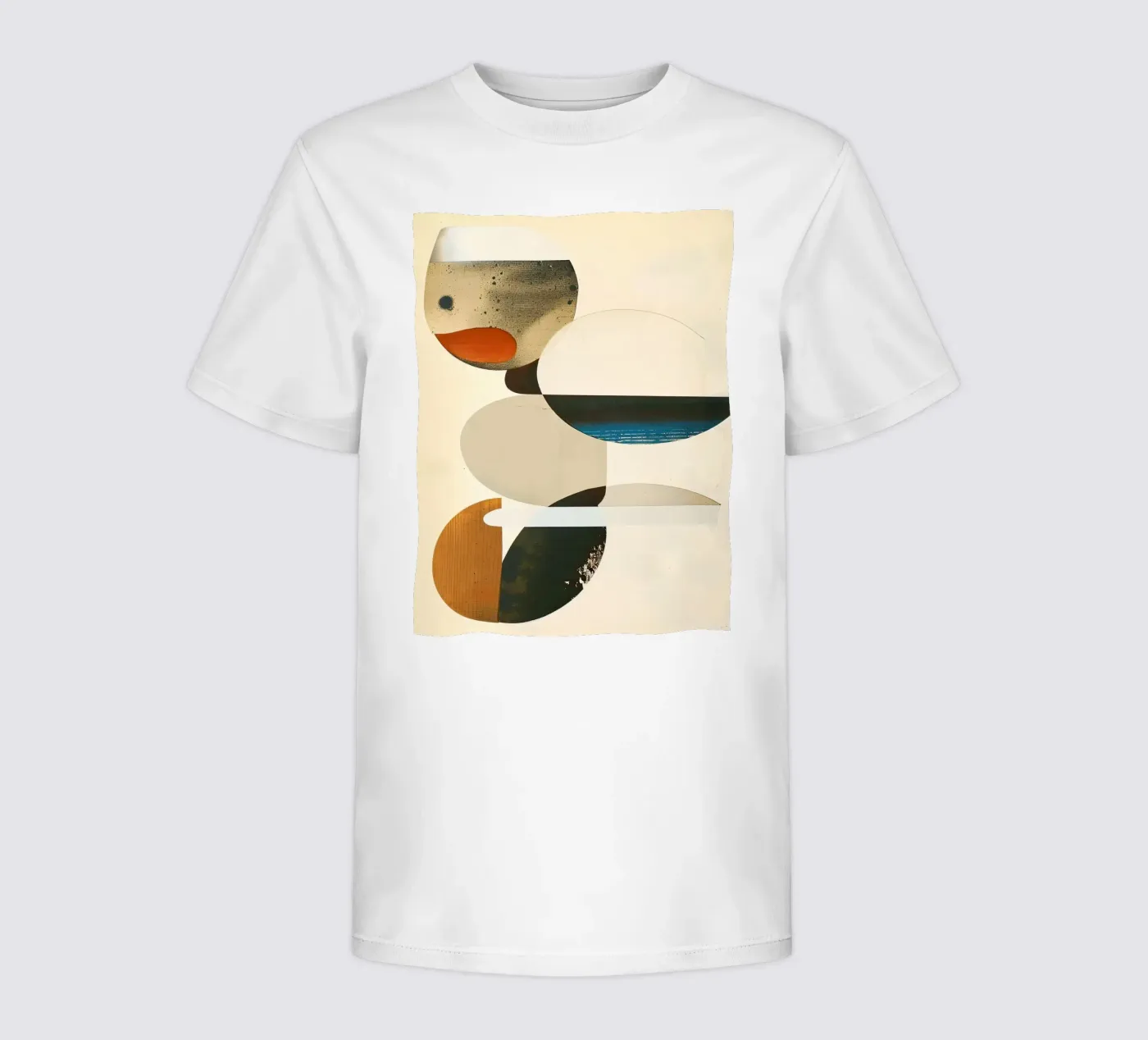 Door zachte ruimte kinder t-shirt van Rustic Grace Studio 02