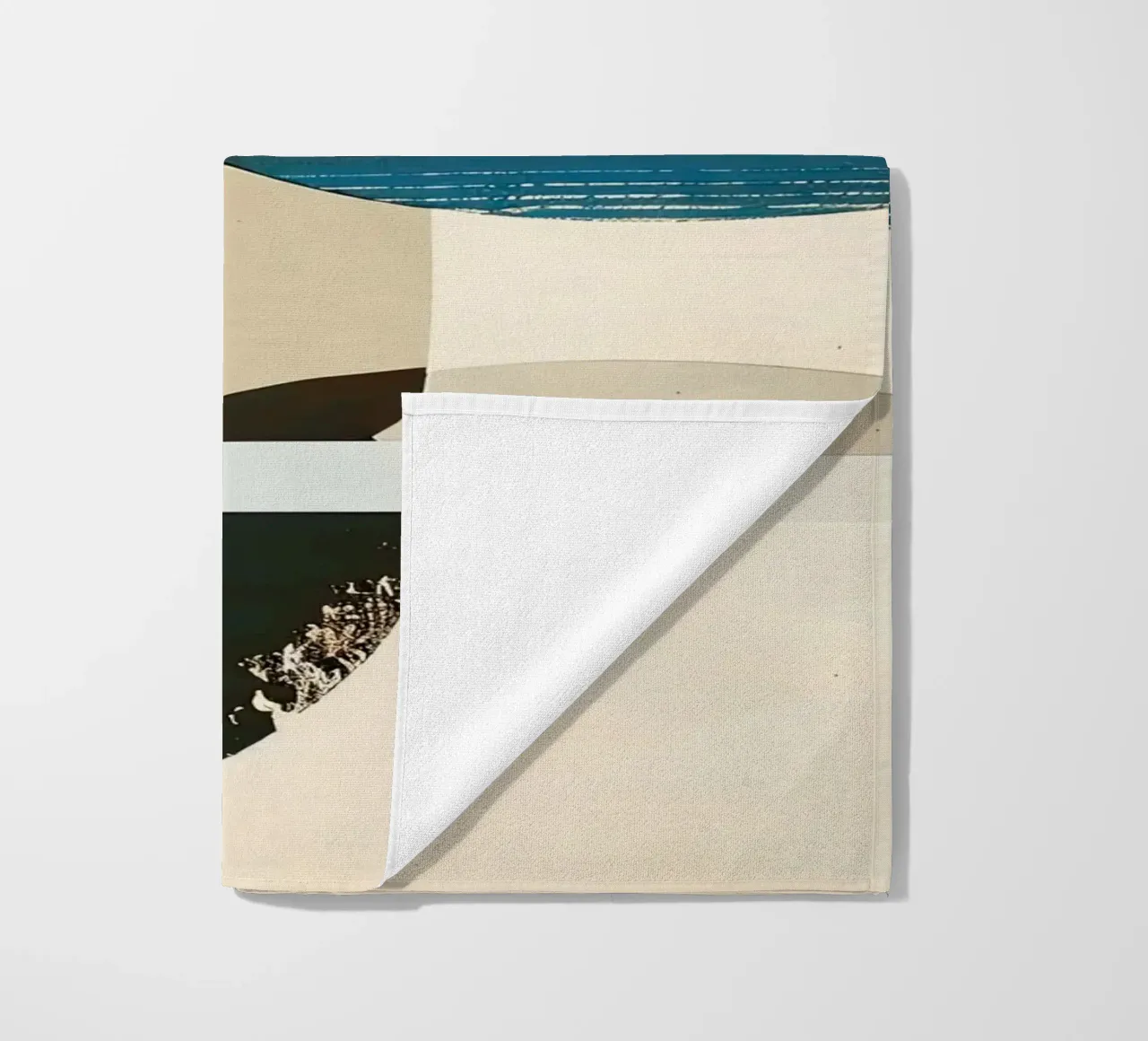 Attraverso lo spazio morbido telo mare da Rustic Grace Studio 02