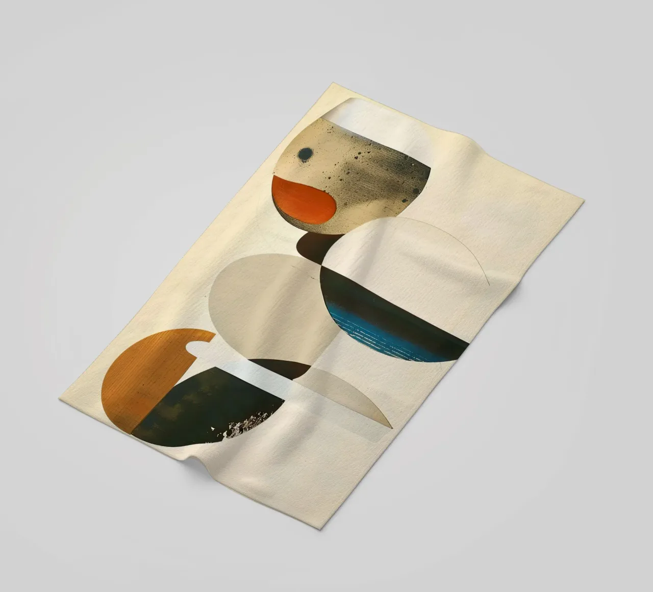 Attraverso lo spazio morbido telo mare da Rustic Grace Studio 02