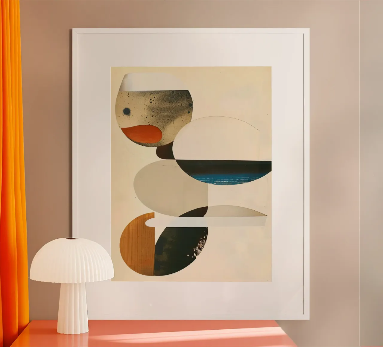 Attraverso lo spazio morbido poster da Rustic Grace Studio 02