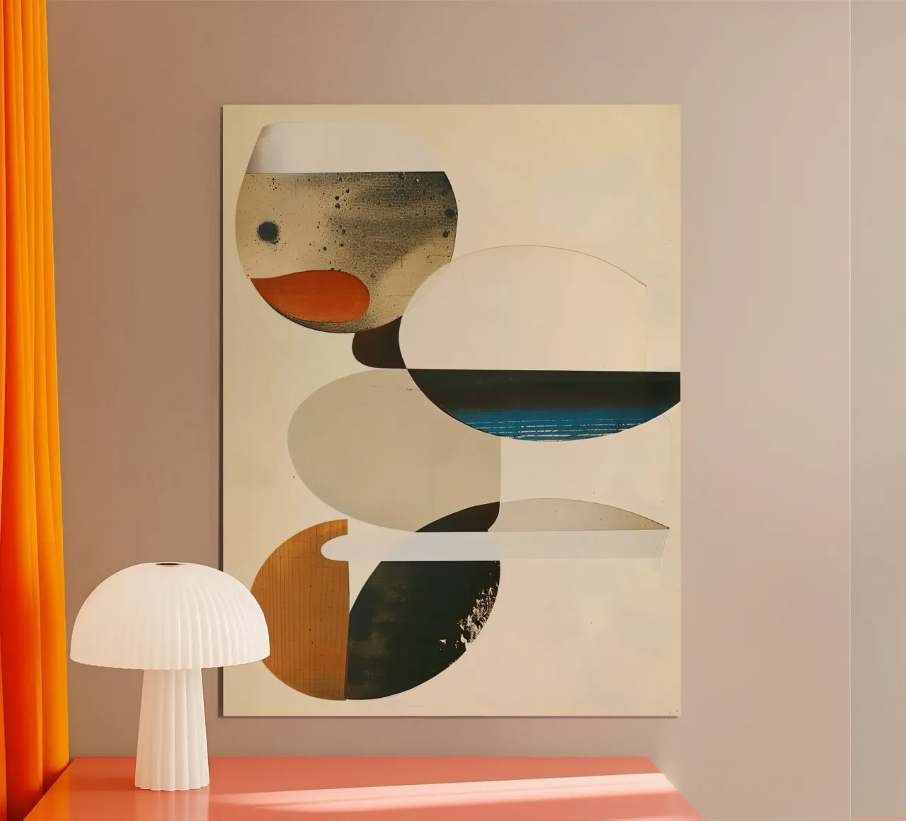 Attraverso lo spazio morbido poster da Rustic Grace Studio 02