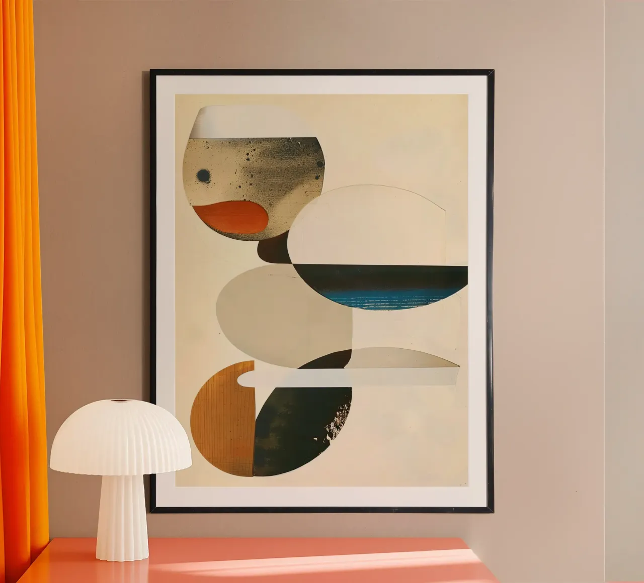 Attraverso lo spazio morbido poster da Rustic Grace Studio 02