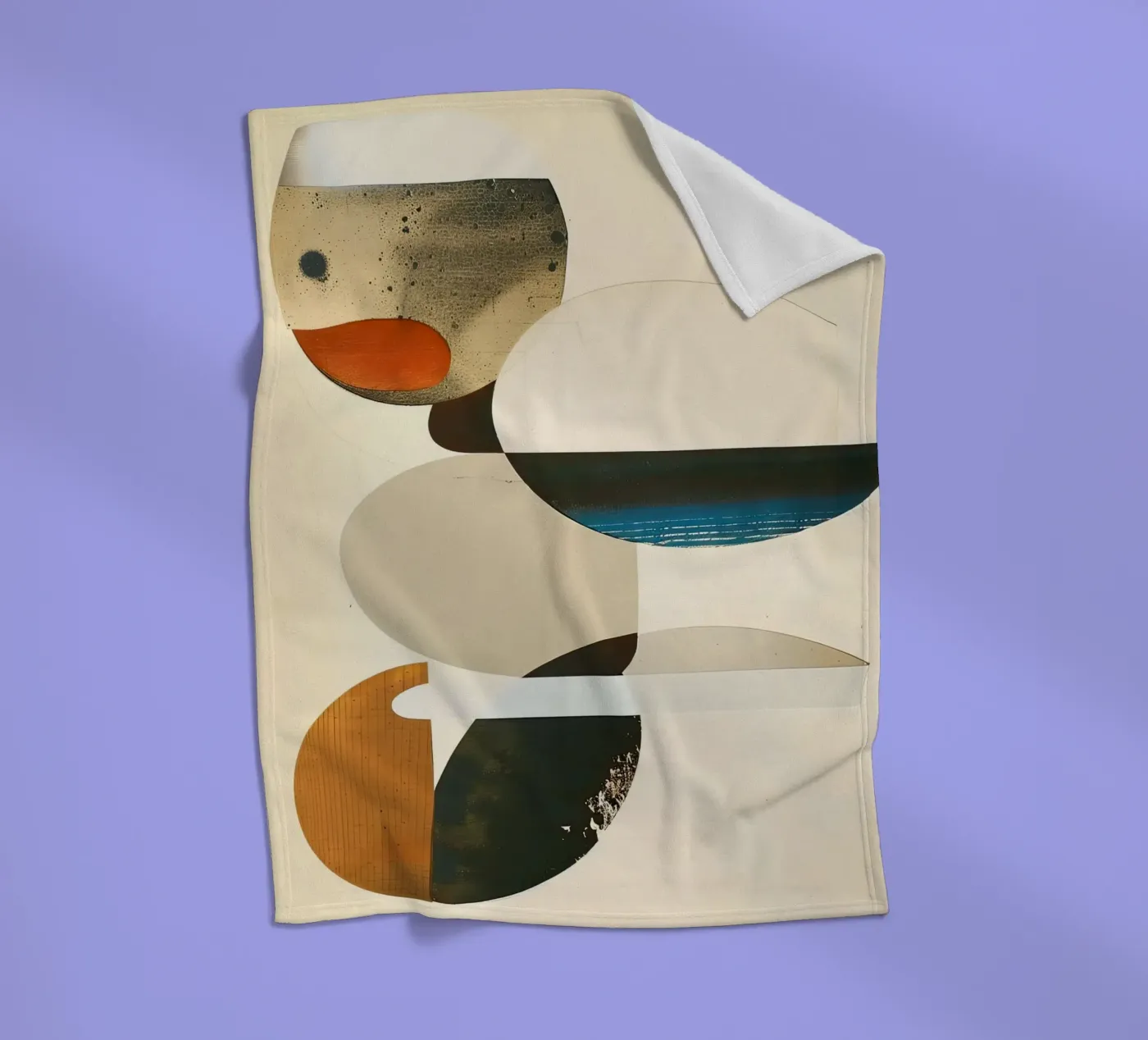 Door zachte ruimte fleecedeken van Rustic Grace Studio 02