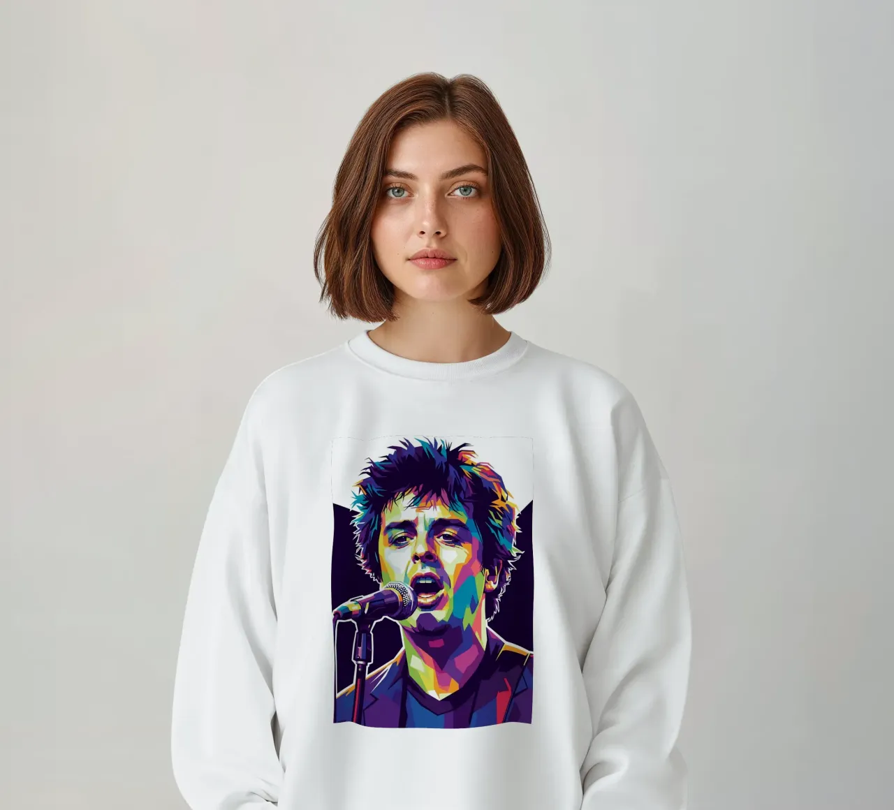 Billie Joe Armstrong - Green Day #8 felpa da Hantamrata