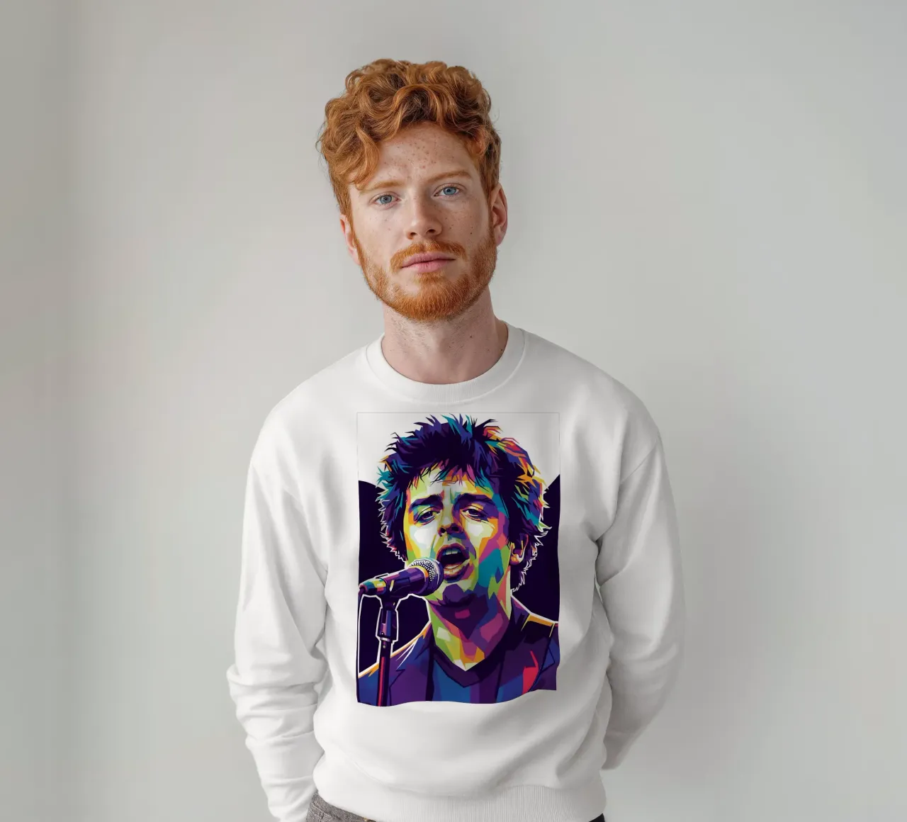 Billie Joe Armstrong - Green Day #8 felpa da Hantamrata