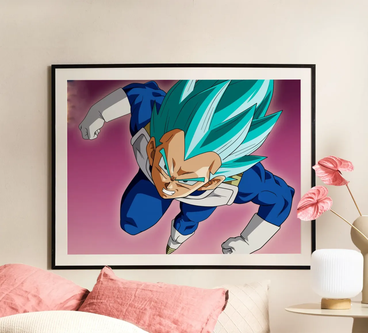 Vegeta super saiyan blue poster da Musadad Shop