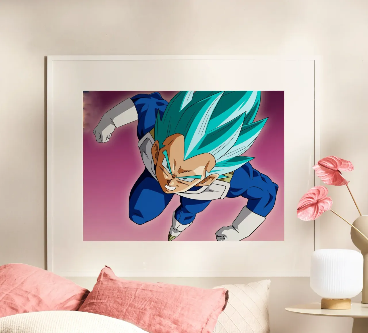Vegeta super saiyan blue poster da Musadad Shop