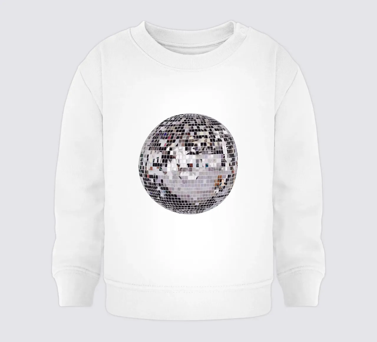 Disco Ball - Mirror Ball felpa neonato da Asha Designs
