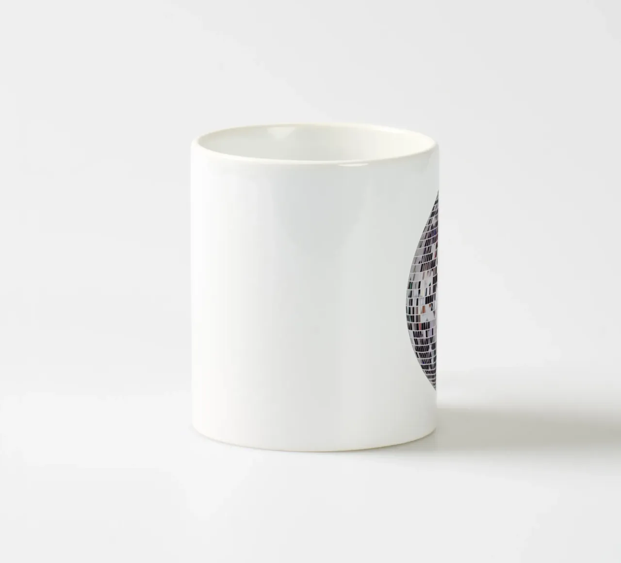 Disco Ball - Mirror Ball tazza in ceramica da Asha Designs