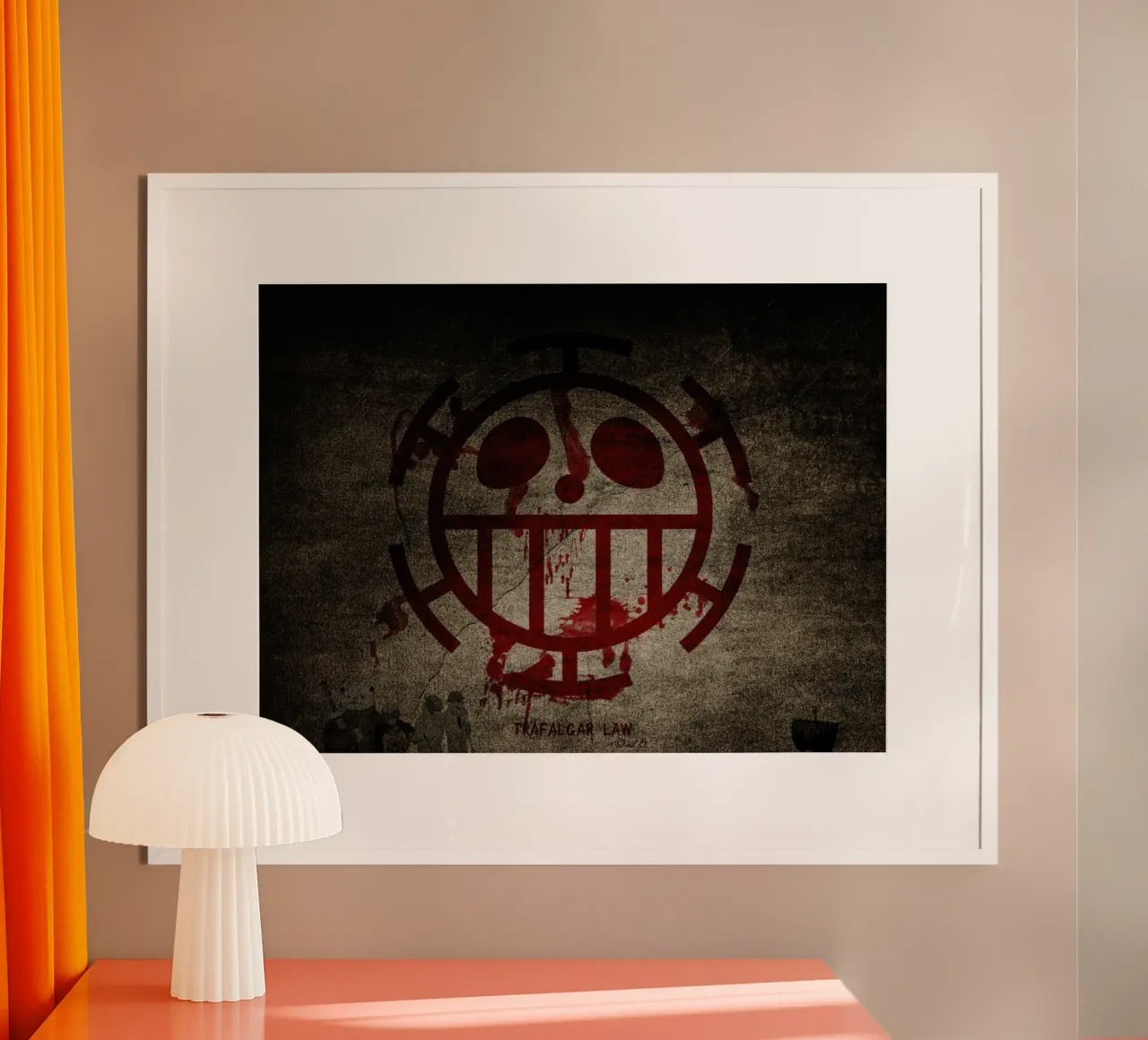Heart pirates logo poster da Musadad Shop