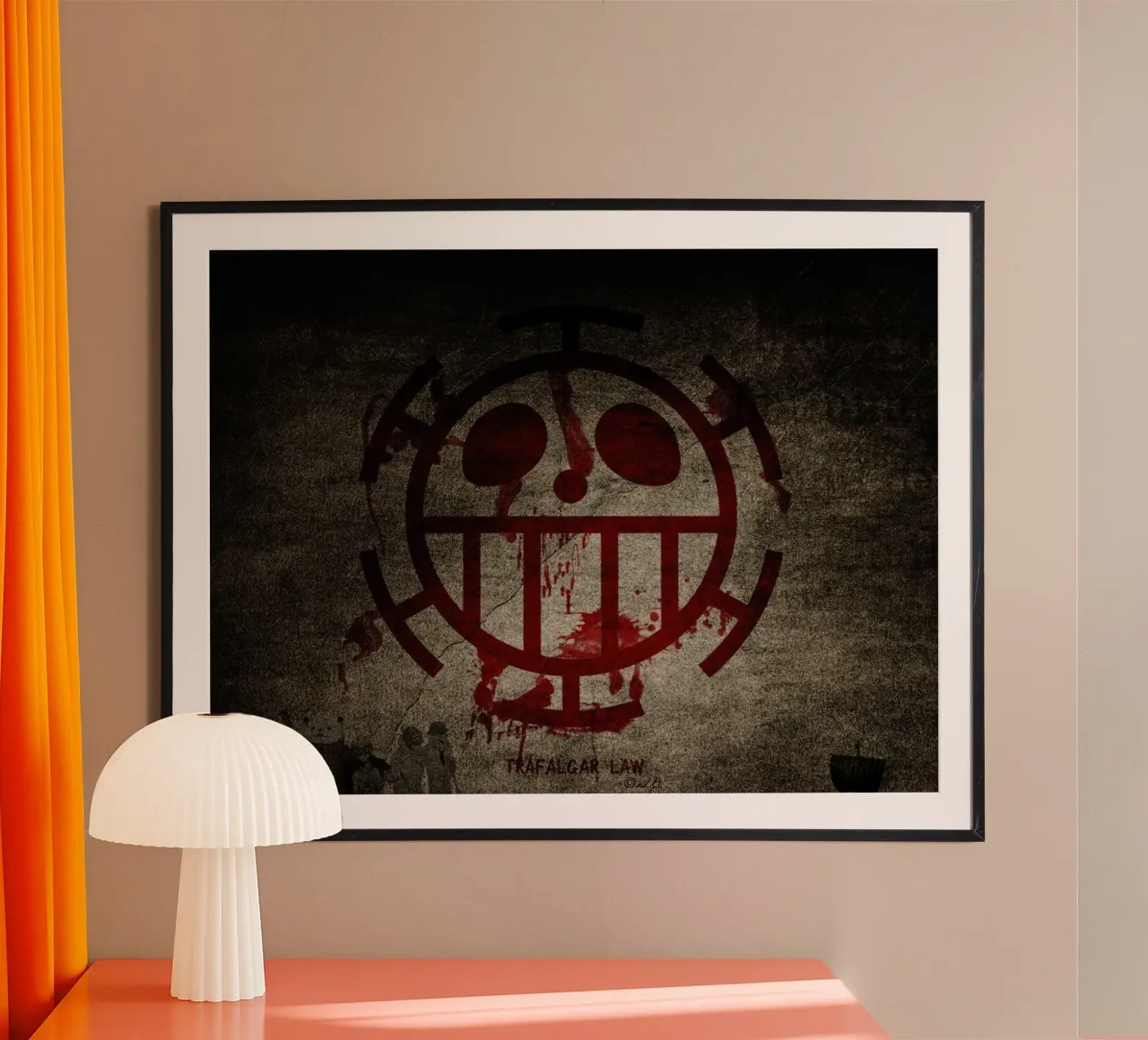 Heart pirates logo poster da Musadad Shop