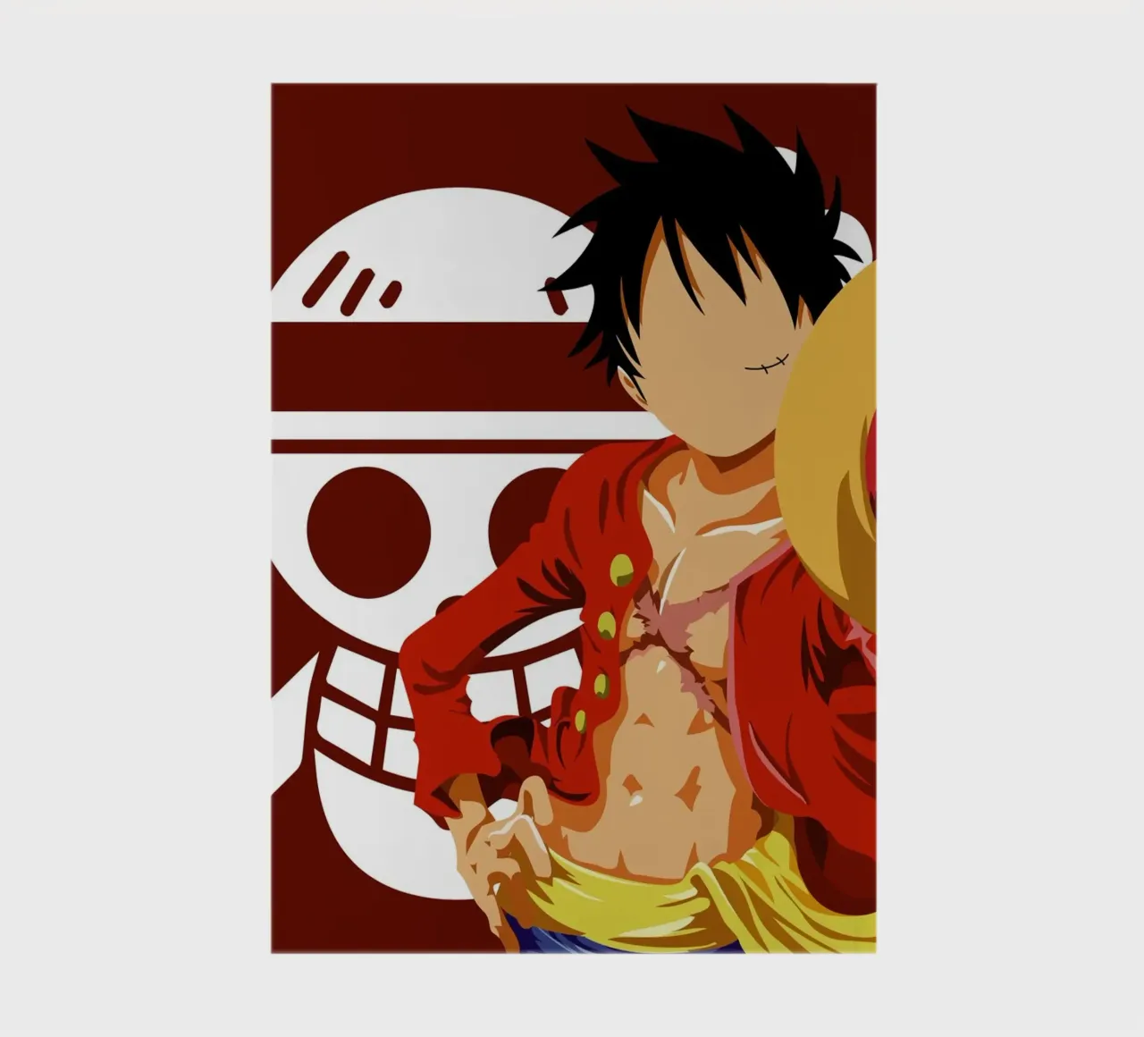 Monkey D Luffy notebook by Musadad Shop